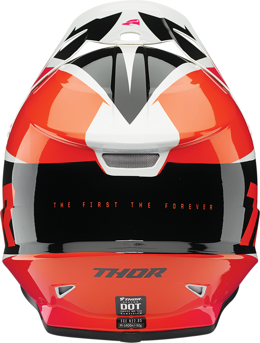 THOR Sector Helmet - Fader - Orange/Magenta - 2XL 0110-6770