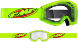 FMF PowerCore Goggles - Core - Yellow - Clear F-50050-00006 2601-3005