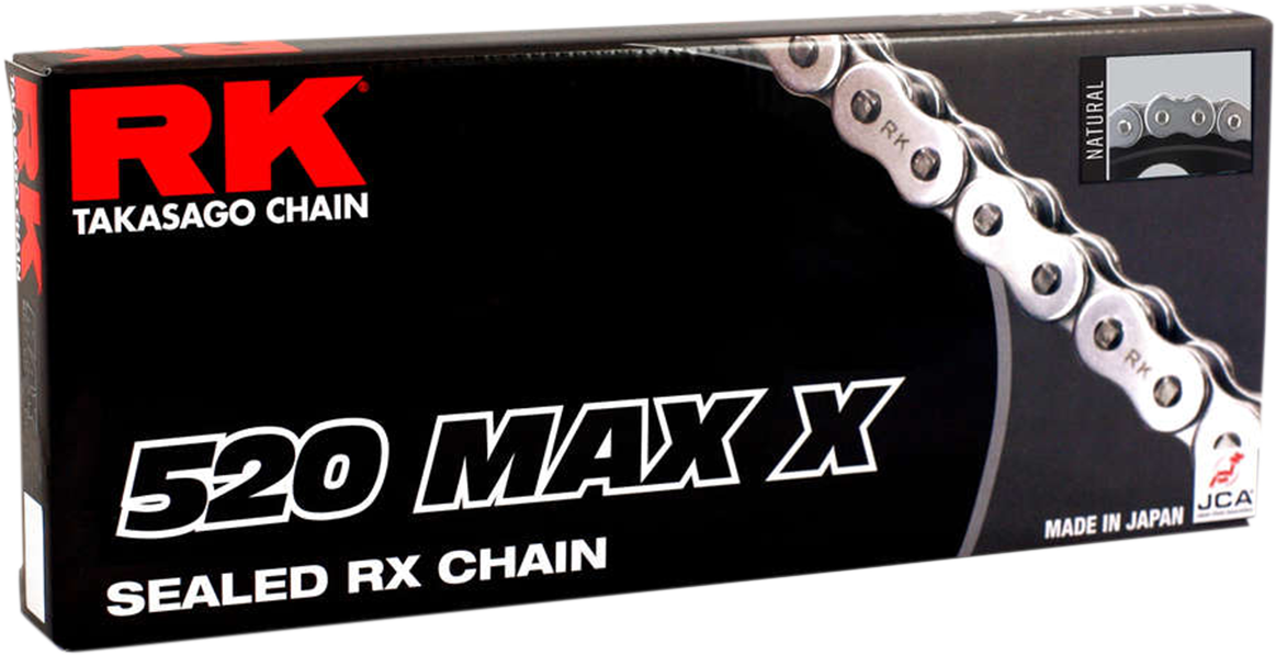 RK 520 - Max X Chain - 120 Links - Pink 520MAXX-120-PP