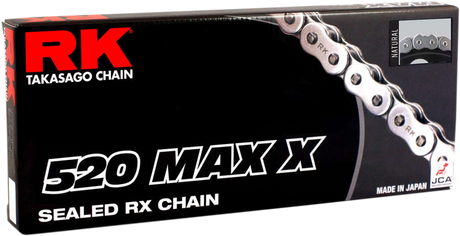 RK 520 - Max X Chain - 120 Links - Pink 520MAXX-120-PP