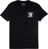 Deegan Apparel Holeshot T-Shirt - Black - Small DMTSS3027BLKS