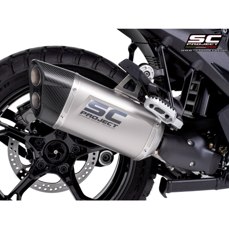 SC-Project Adventure-R Exhaust slip-on titanium   R1300GS  2024-2025  B40-T153T-L