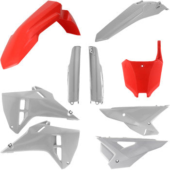 ACERBIS Full Replacement Body Kit - Red/Gray 2985981010