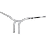 LA CHOPPERS Handlebar - One-Piece Kage Fighter - Pullback - 10" x 1-1/4" - Chrome  Glide 2024  LA-7369-10