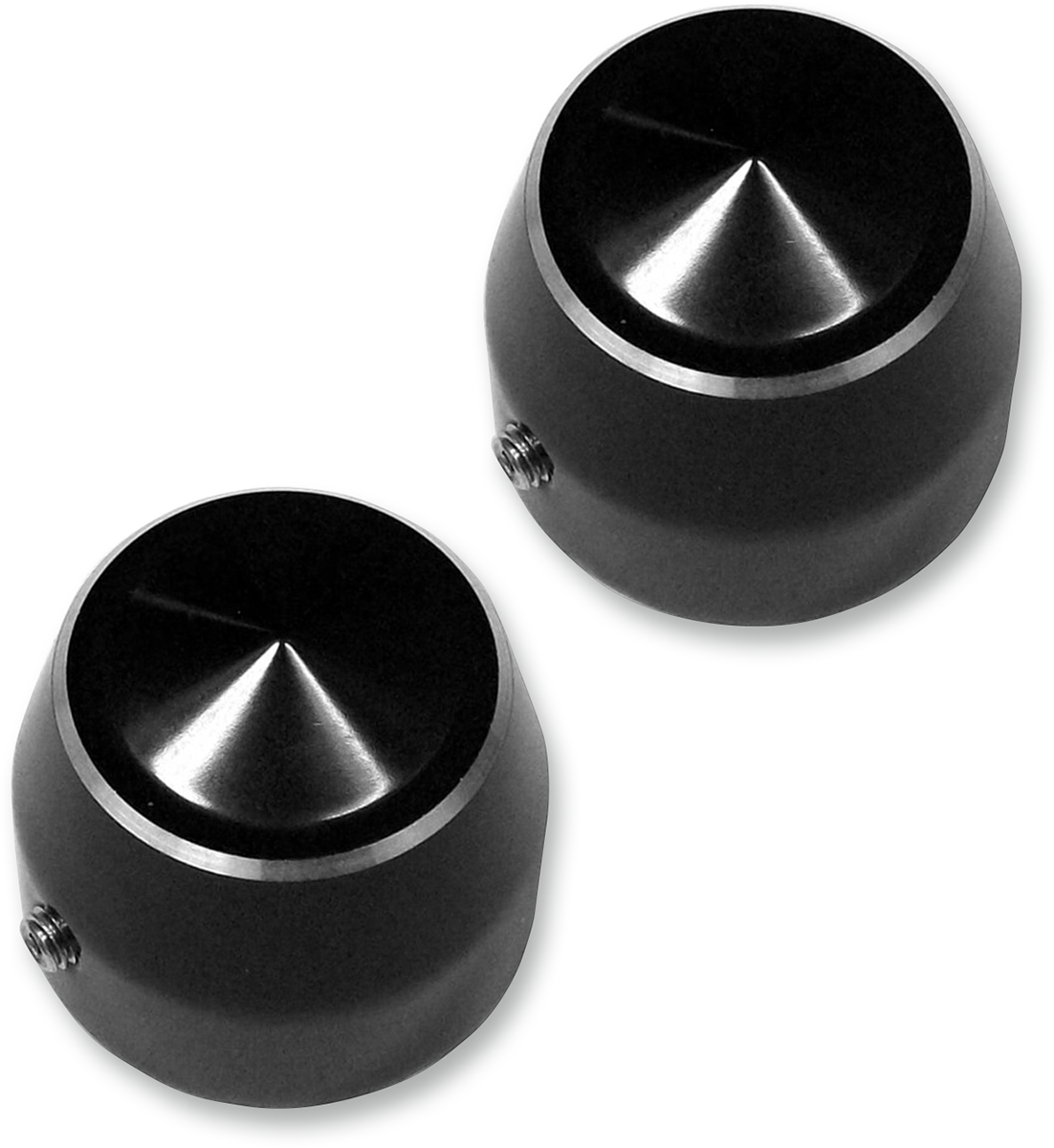 ACCUTRONIX Axle Caps - Black - Elite - 1" TAC101-EN