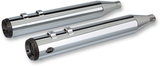 S&S CYCLE Grand National Mufflers - Chrome 550-0693