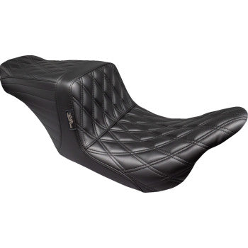 LE PERA Tailwhip Up Front Seat - Double Diamond - Black - FL '08-'23 LKU-587DD