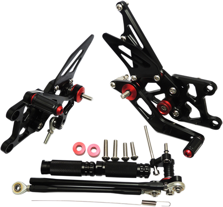 MGP MGP Rearset - Black - Honda CBR600RR 2007-2023 40901-2500