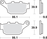 SBS LS Brake Pads - 881LS 881LS