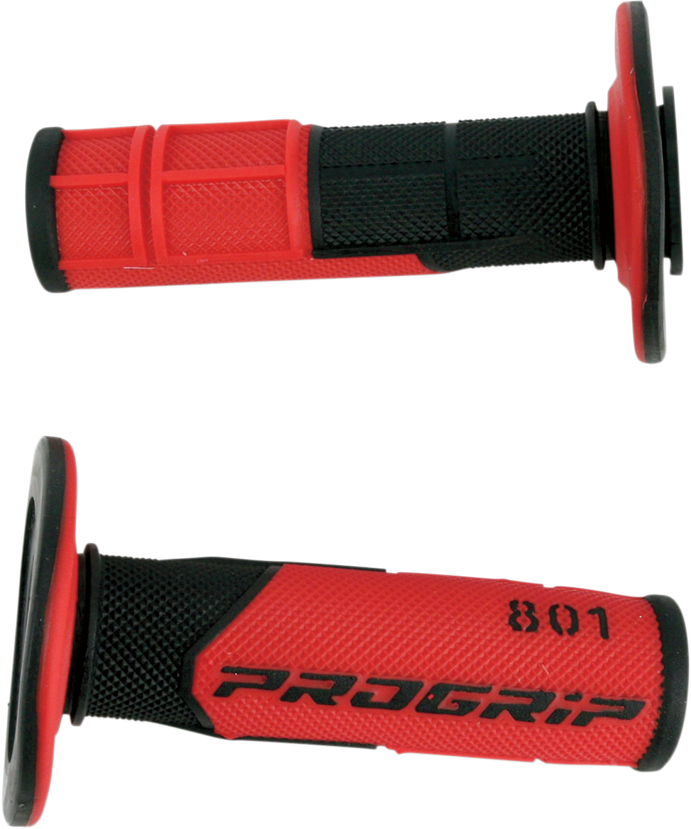 PRO GRIP Grips - 801 - Black/Red PA080100NERO