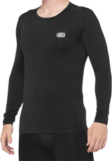 100% Basecamp Jersey - Long-Sleeve - Black - Small 40045-00000