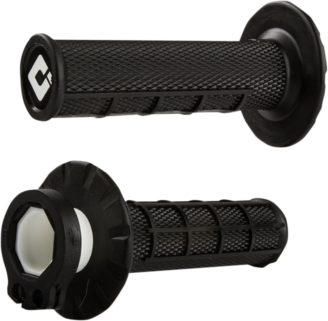 ODI Grips - MX - Half Waffle - Black H36HWB