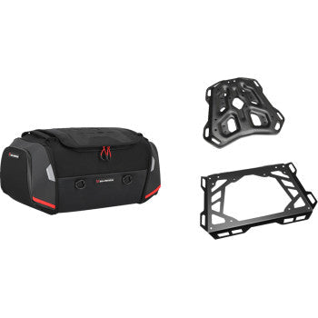 SW-MOTECH Rackpack Tail Bag System - Black - Suzuki GSX-8S '23-'24 GPT.05.846.30000