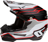 6D ATR-2 Helmet - Phase - White/Red - 2XL 12-2839