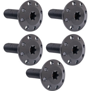 ARLEN NESS Bolt Kit - Holeshot/Front/Floating/Brake Rotor - Spoke Mount - Black - 5 Pack 300-915