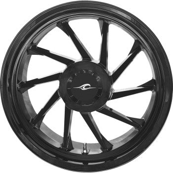 COASTAL MOTO Wheel - Hurricane 3D - Rear Right - Black - 18" - Trike 3D-HURR-187T-SB