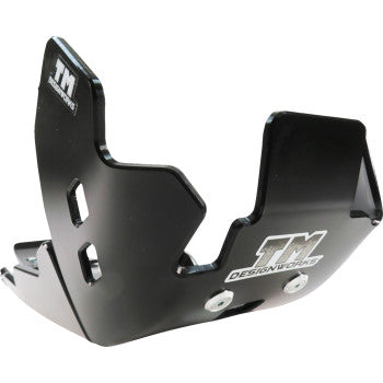 T.M. DESIGNWORKS Full-Coverage Skid Plate with Linkage Protection KTM/Husqvarna/Gas  2023-2024	  KHLG-258-BK