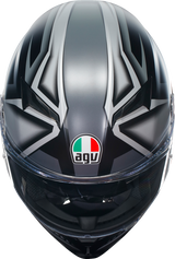 AGV K3 Helmet - Compound - Matte Black/Gray - XL 2118381004008XL