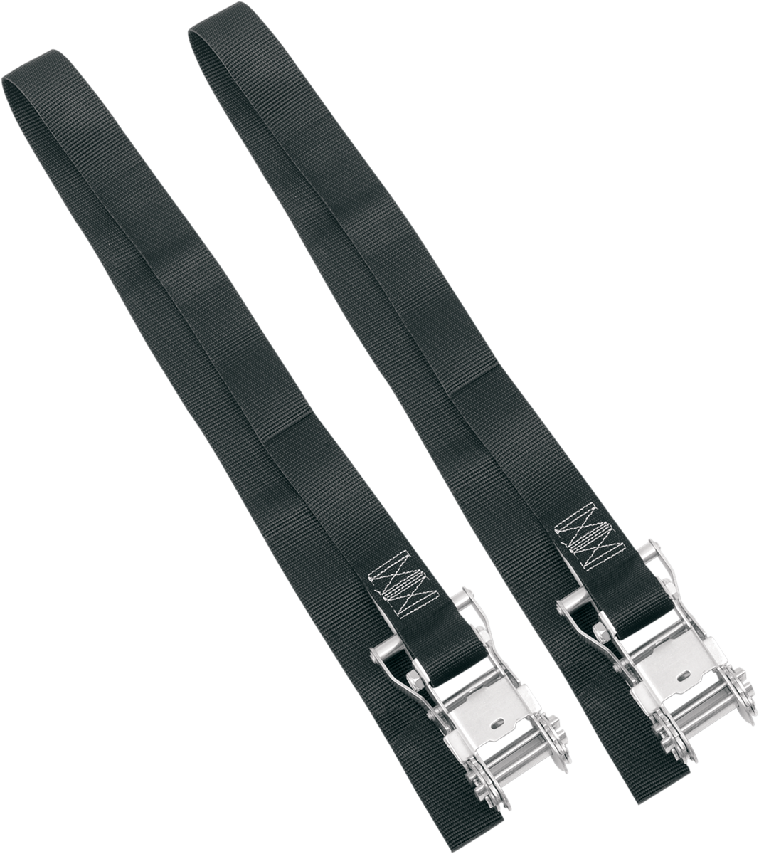 POWERTYE MFG. Endless Ratchet Tie-Downs - 1-1/2" x 4' - Black 30042