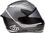 6D ATS-1R Helmet - Alpha - Silver - Medium 30-0586