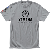 D'COR VISUALS Yamaha Racing T-Shirt - Gray - Medium 80-117-2