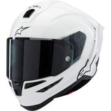 ALPINESTARS Supertech R10 Helmet - Solid - Gloss White - Small 8200124-2170-S