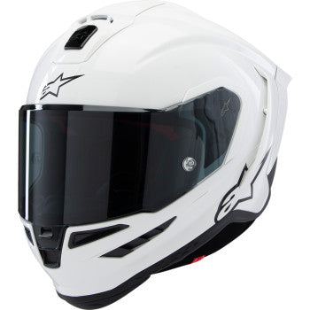 ALPINESTARS Supertech R10 Helmet - Solid - Gloss White - 2XL 8200124-2170-XXL