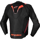 ALPINESTARS Missile v3 Ignition Leather Jacket - Black/Red Fluo/Dark Red - US 40 / EU 50  3100325-1365-50