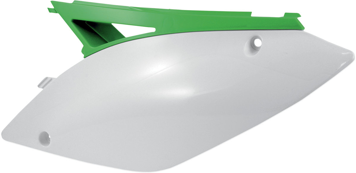 ACERBIS Side Panels - White/Green 2141731050