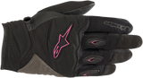 ALPINESTARS Women Stella Shore Gloves - Black/Fuchsia - XL 3516318-1039-XL