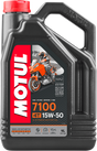 MOTUL 7100 4T Synthetic Oil - 15W-50 - 4L 104299