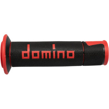 DOMINO A450 Grips - Domino - Black/Red A45041C4240B7-0
