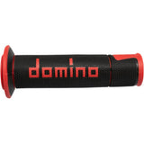 DOMINO A450 Grips - Domino - Black/Red A45041C4240B7-0