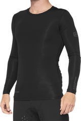 100% R-Core Concept Long-Sleeve Jersey - Black - Medium 40004-00001