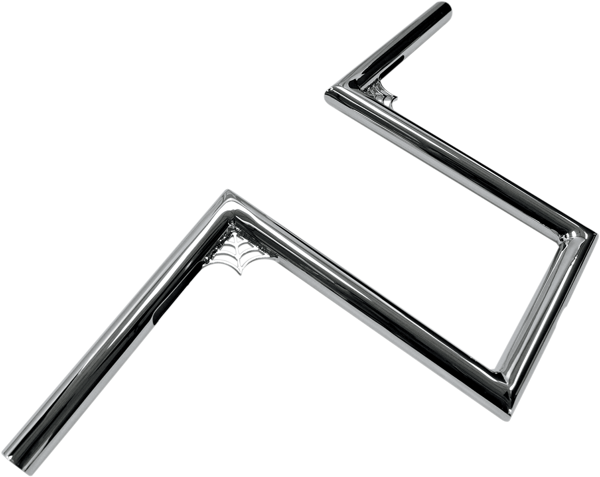 LA CHOPPERS Handlebar - Web T - 10" - Chrome LA-7380-W10