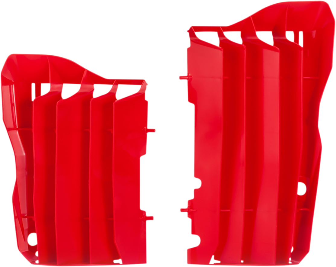 UFO Radiator Louvers - Red - CRF250 AC02452