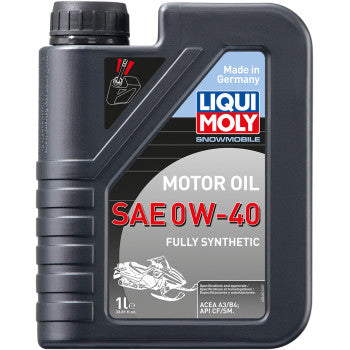 LIQUI MOLY Snowmobile Synthetic Oil - 0W-40 - 1L 20148