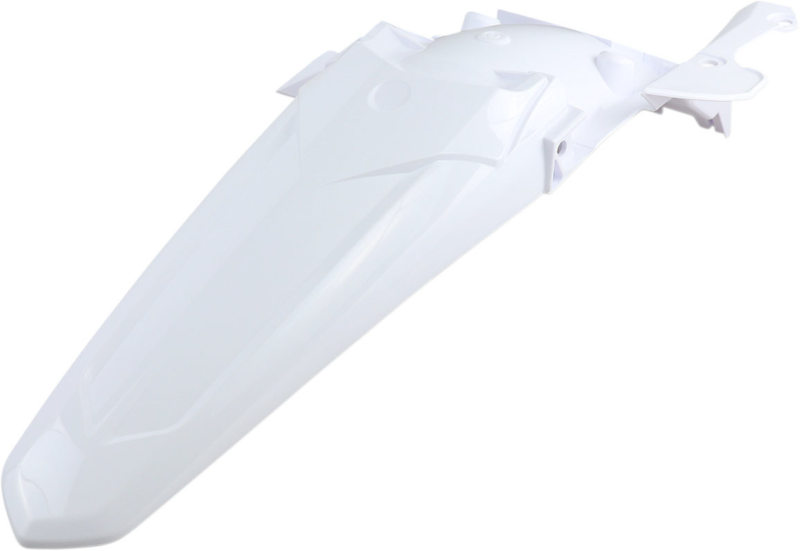 UFO MX Rear Fender - White YA04857-046