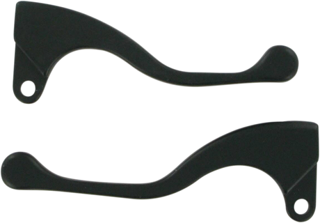 Parts Unlimited Levers - Shorty - Black 44-1116