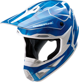 MOOSE RACING F.I. Helmet - Agroid Camo - MIPS® - Blue/White - Medium 0110-7768