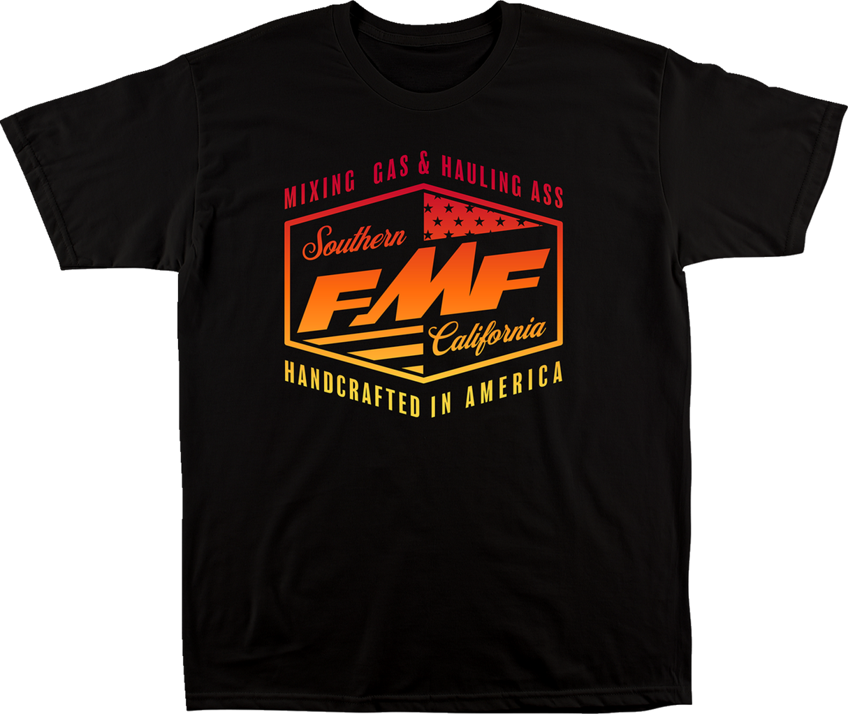 FMF Industry T-Shirt - Black - 2XL FA22118911BLK2X 3030-22455