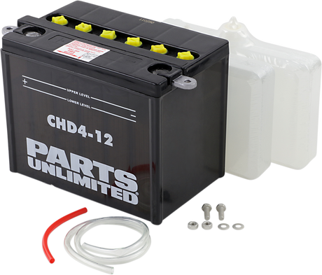 Parts Unlimited Battery - Yhd412 Chd4-12-Fp