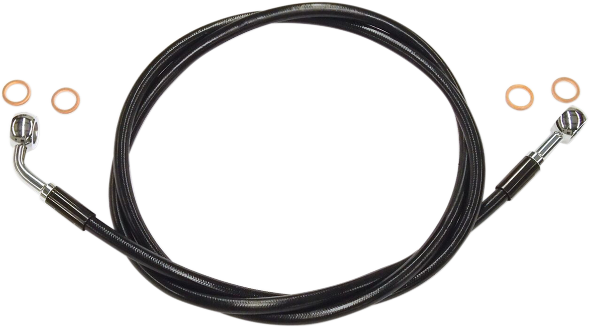 MAGNUM Brake Line - XR - EZ Align - Black SBC0607-44