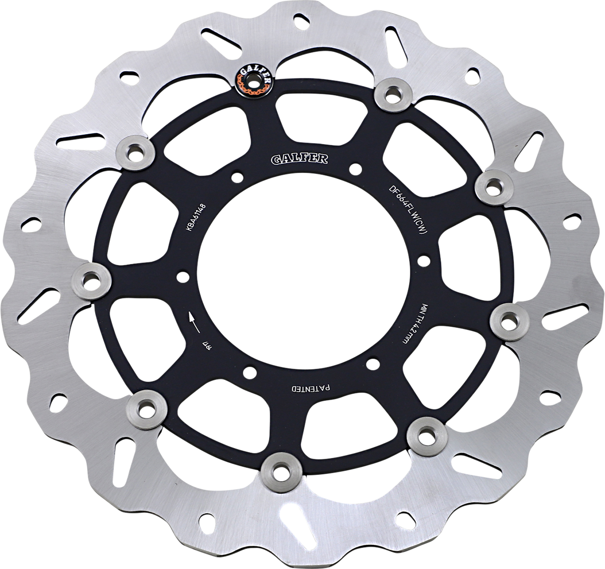 GALFER Front Rotor DF664CWD