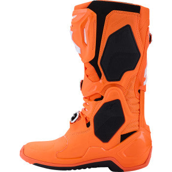 ALPINESTARS Tech 10 Supervented Boots - Fluorescent Orange/Black/White - US 12 / EU 47 2010520-4512-12