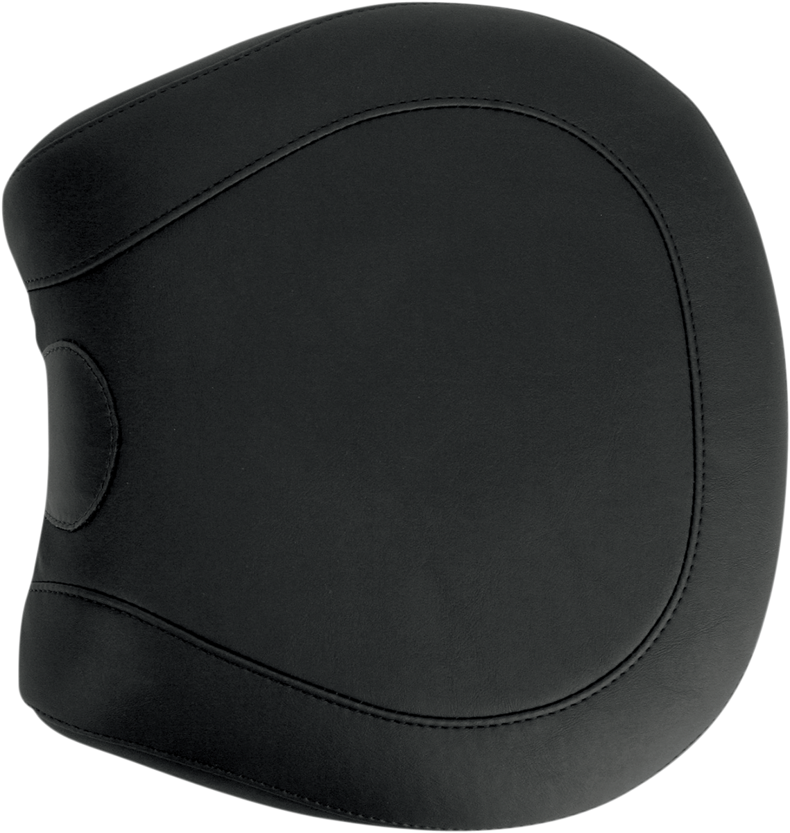 MUSTANG Wide Rear Seat - Smooth - Black - Softail 79531