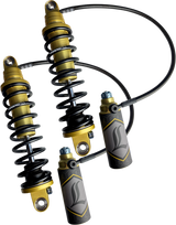 LEGEND SUSPENSION REVO ARC Remote Reservoir Shocks - Standard - Gold - 13" - '99-'08 FL 1310-1902