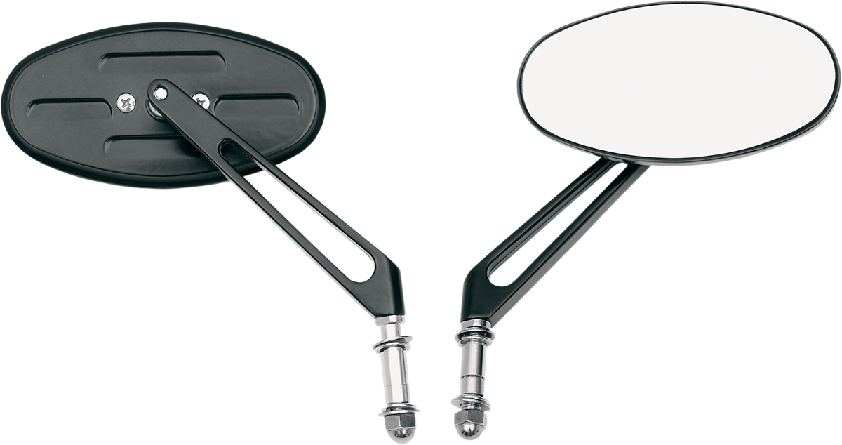 DRAG SPECIALTIES Stealth 1 Mirror - Black 06400285AC3N