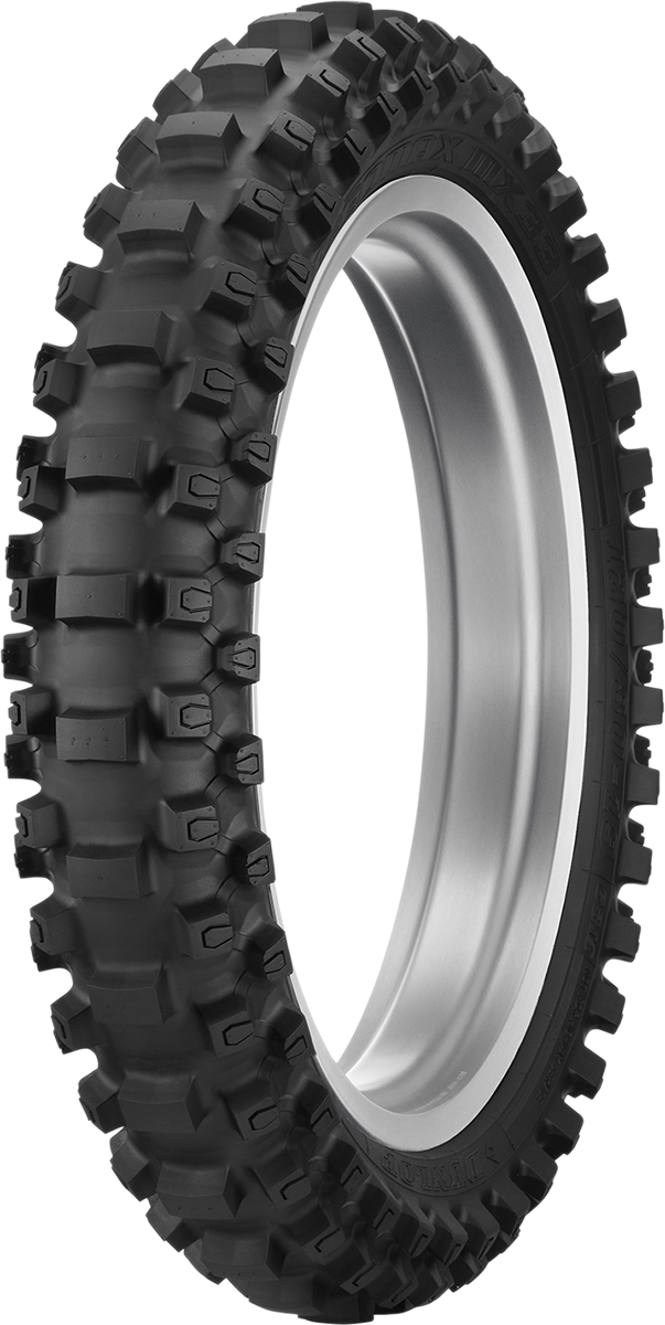 DUNLOP Tire - Geomax® MX33™ - Rear - 80/100-12 - 41M 45234044