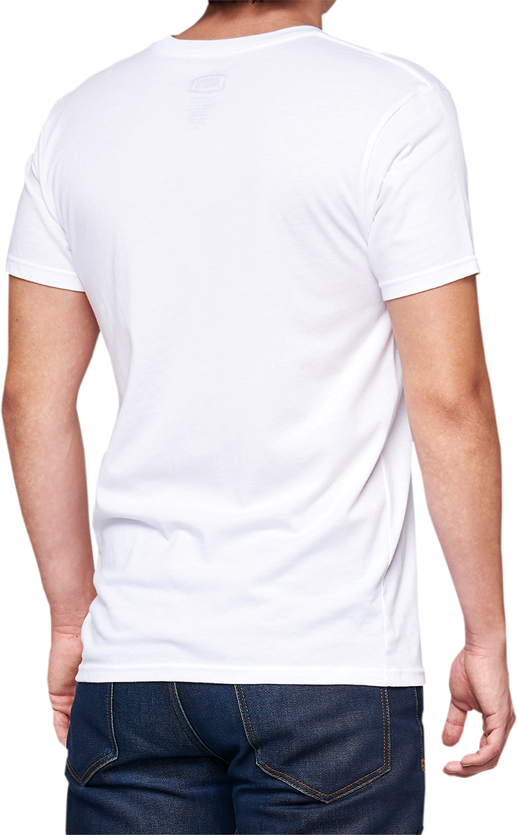 100% BB33 Signature T-Shirt - White - Small BB-32140-000-10